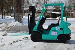 БУ ЯПОНСКИЙ ВИЛОЧНЫЙ ПОГРУЗЧИК MITSUBISHI FD15NT