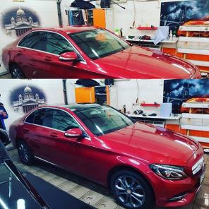 Оклейка автомобиля антигравийной пленкой