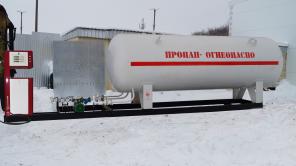 Перекачивающий насосный блок для АГЗС