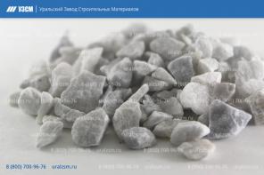 Щебень мраморный от Уральского Завода Строительных Материалов