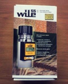 Влагомер WILE-55 предназначен для оперативного измерения влажности зерна