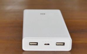 Оригинальный Xiaomi Power Bank 20000 мАч