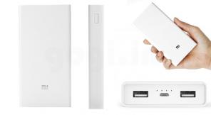Оригинальный Xiaomi Power Bank 20000 мАч