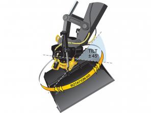 Тилтротатор Engcon для экскаватора рототилт
