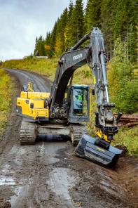 Тилтротатор Engcon для экскаватора рототилт