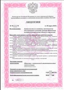 Лицензия МЧС под ключ