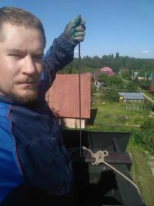 Услуги трубочиста, чистка дымохода от сажи.