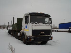 Грузовой тягач седельный маз-642208-026