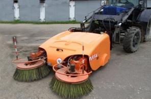 Плужно-щеточное оборудование на МТЗ-80/82 УК