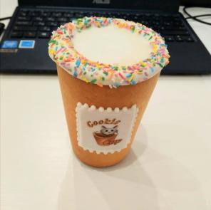 Гигант Cookie Cup Съедобные Стаканчики запустил Франшизу