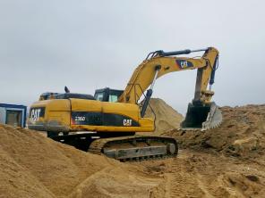 Caterpillar 336DL ME б/у карьерный экскаватор гусеничный