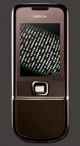 Nokia 8800 Sapphire Arte (BLACK, BROWN)-8000