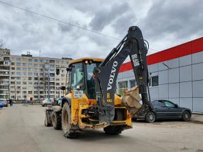 VOLVO BL61B б/у экскаватор-погрузчик