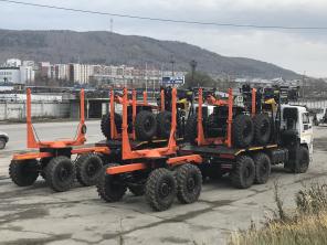 Лесовозы Камаз 43118, 2019 г.в. с манипуляторами от завода Доставка Продажа
