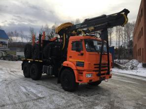 Лесовоз Камаз 43118 с манипулятором 2019 г.в. с доставкой по России