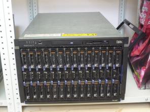 168 ядер 672 гб озу IBM BladeCenter E x5645