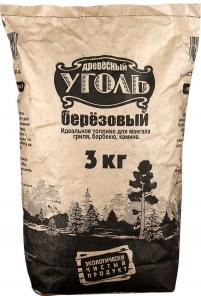 Древесный уголь фасованный оптом