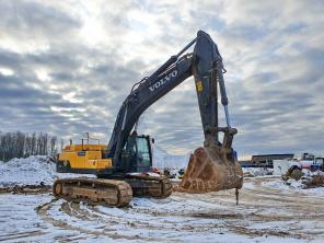 VOLVO EC380DL б/у карьерный экскаватор гусеничный