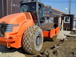 Каток вибрационный грунтовый HAMM 3411 HT