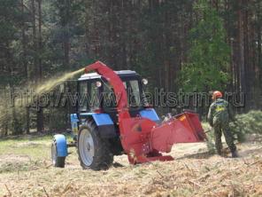Дробилка древесных отходов Farmi Forest (Финляндия)