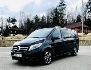 Аренда микроавтобуса в Минске с водителем. Mercedes V-classe 2016г