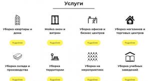 Услуги клининговой компании