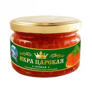 Икра царская,лососевая,экспортная.