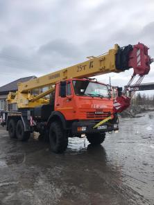 Аренда автокрана 25-32тонн