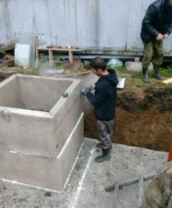 Погреб монолитный, Ремонт погреба, Смотровая яма,