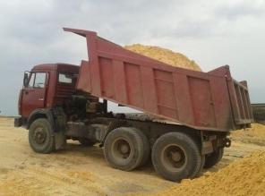 Доставка самосвалом