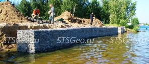 Берегоукрепление «под ключ» - «STSGEO»
