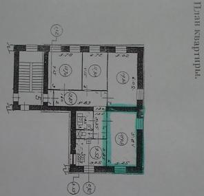 Комната в Красногвардейском районе, Панфилова ул. 11