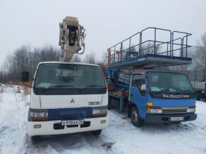 Услуги, аренда автовышки 14 м - 45 м в Ярославле и области