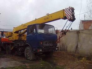 Продаем кран самоходный автомобильный КС-3577-4 «Ивановец» , на базе а/м МАЗ-5337 , 1992 г. , пробег -150 000км. , 6800 м/ч , 4 х 2 , г/п - 14,0 тн. , стрела телескопическая 2-х секционная - 14,0 м. ,