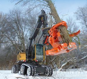 Продается валочная головка на экскаватор Woodcracker C350