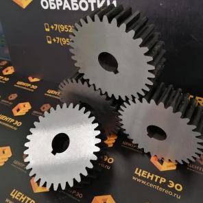 Обработка шлицов, шпоночных пазов, зубчатых колес и реек, по ГОСТу и D