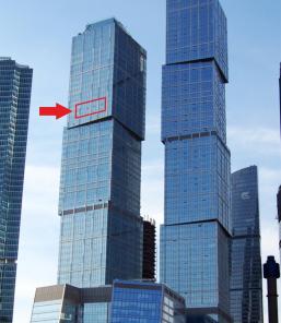 Продаётся апартамент площадью 105 м2 в Москва-Сити, Город Столиц, 50-й этаж башни Санкт-Петербург