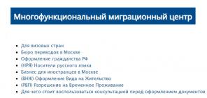 Консультация по вопросам миграции в РФ