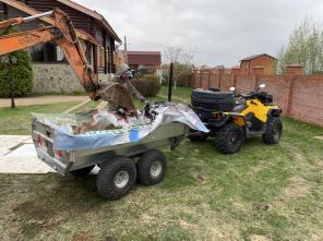 Прицеп для квадроцикла мотовездехода ATV