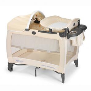 Продам кровать-манеж Graco Deluxe,почти новый.Торг.