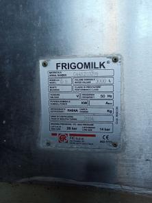 Танк охладитель молока Frigomilk 3000 литров
