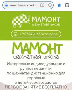 Увлекательные курсы по шахматам для самых юных мастеров