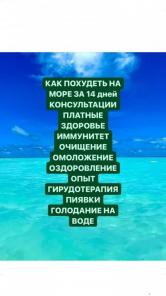 Диета программа похудения консультация диетолог здоровье иммунитет гирудотерапия голодание на воде п