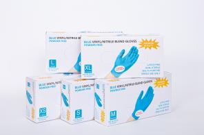 Перчатки нитриловые Wally Plastic