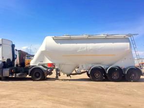 Baryval CB/3AL-32 б/у полуприцеп цементовоз 32 м3