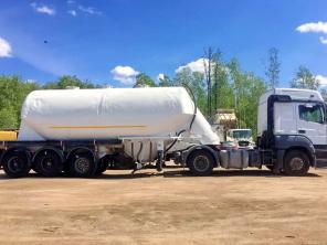 Baryval CB/3AL-32 б/у полуприцеп цементовоз 32 м3