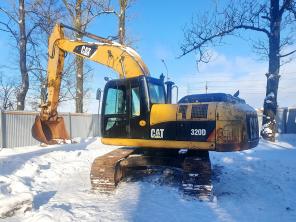 CAT 320D (Caterpillar 320D) б/у экскаватор гусеничный 22 т