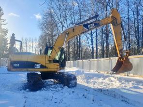 CAT 320D (Caterpillar 320D) б/у экскаватор гусеничный 22 т