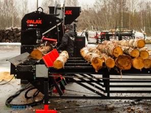 Дровокольные станки и дровокольные линии Palax (Финляндия).