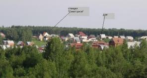 Загородный дом, Минское шоссе, Можайское шоссе, ст. Санаторная, 55 км